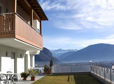 Casa Elefante con vista sulle montagne